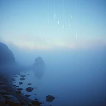 Moon Fog Over Silent Tile Ambient / Asian Tone – Mystery 12